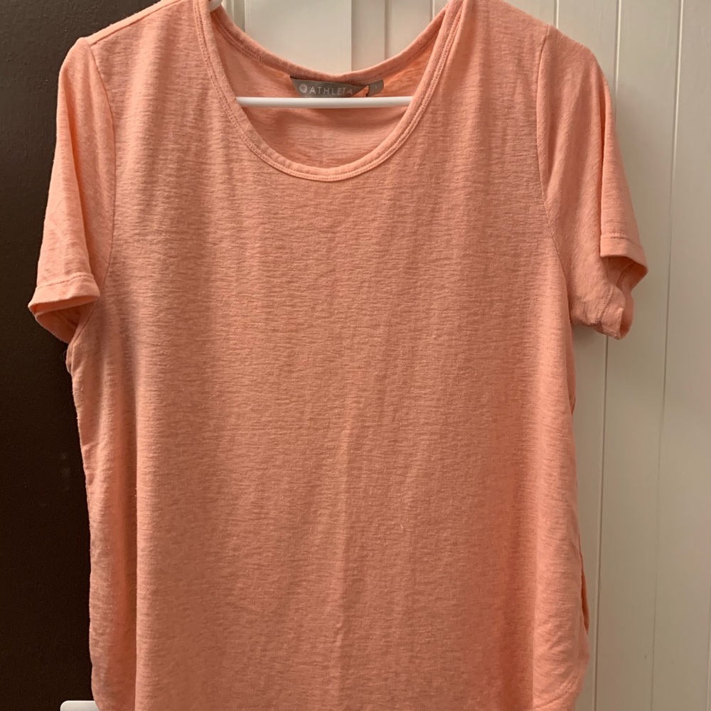 Peach Athleta top size L